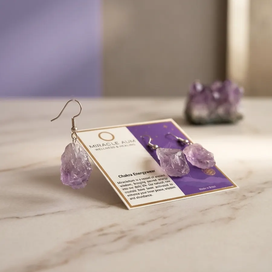 Amethyst Drop Earrings