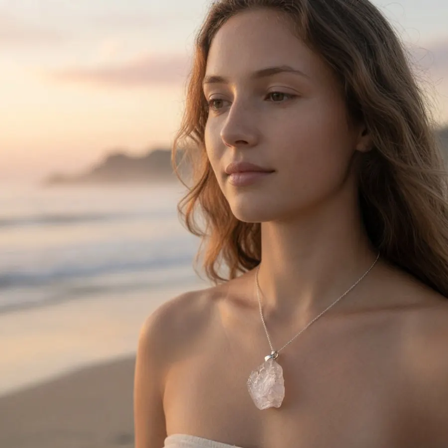 Rose Quartz Pendant