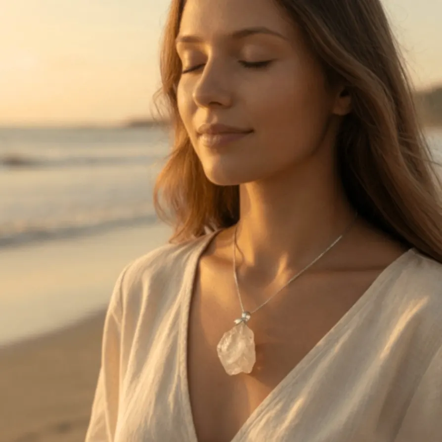 Rose Quartz Pendant