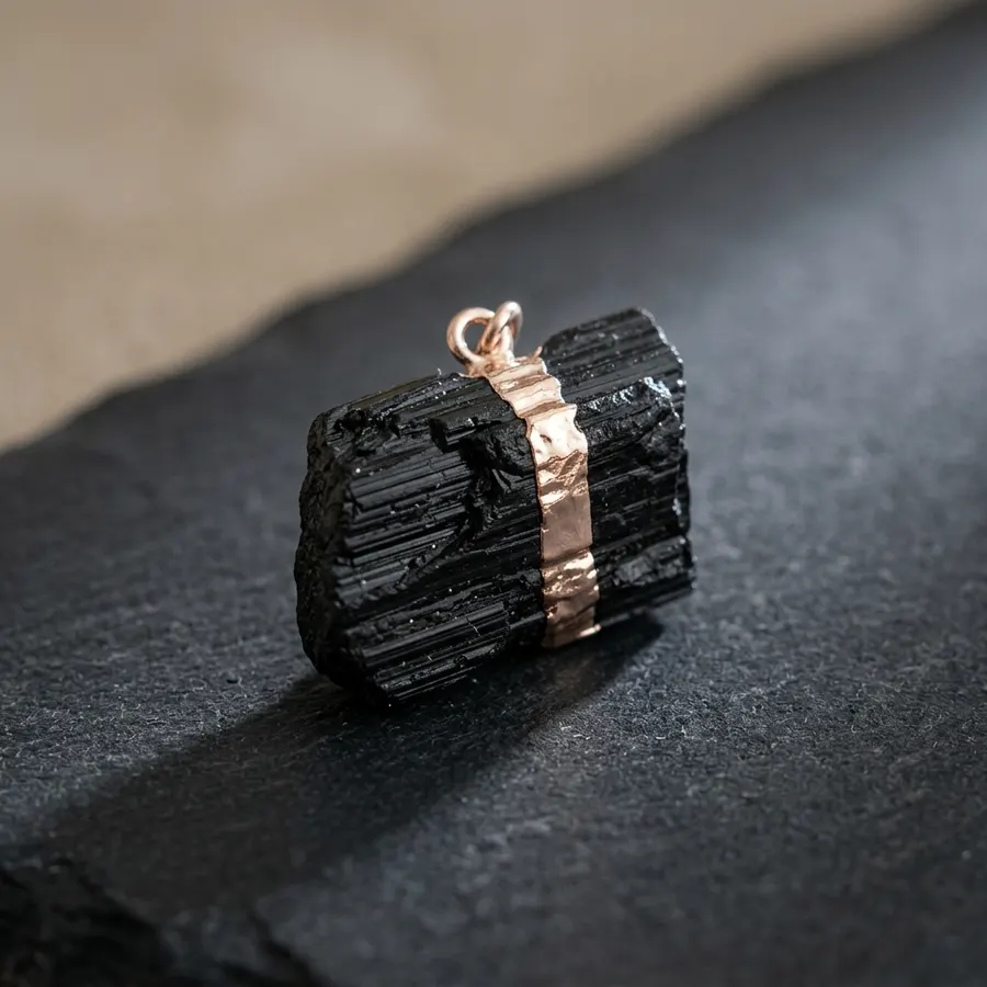 Black Tourmaline Pendant