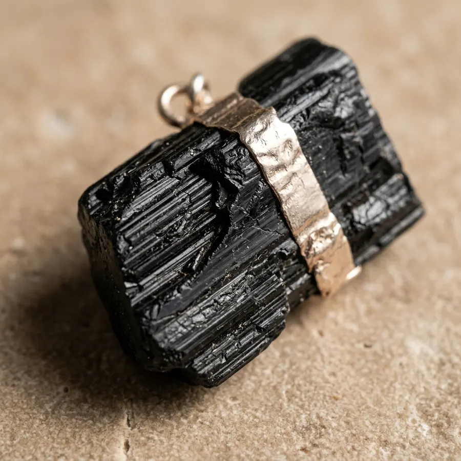 Black Tourmaline Pendant
